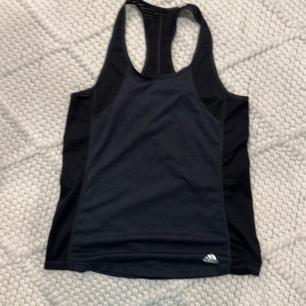 Grey ADIDAS MED CLIMALITE TOP